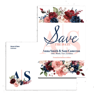Save the Date with envelope